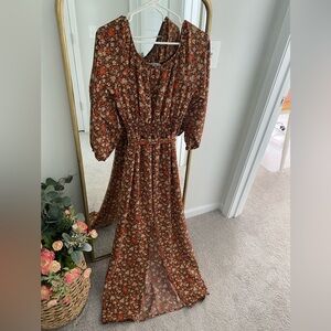 Cottage Core Fall Dress